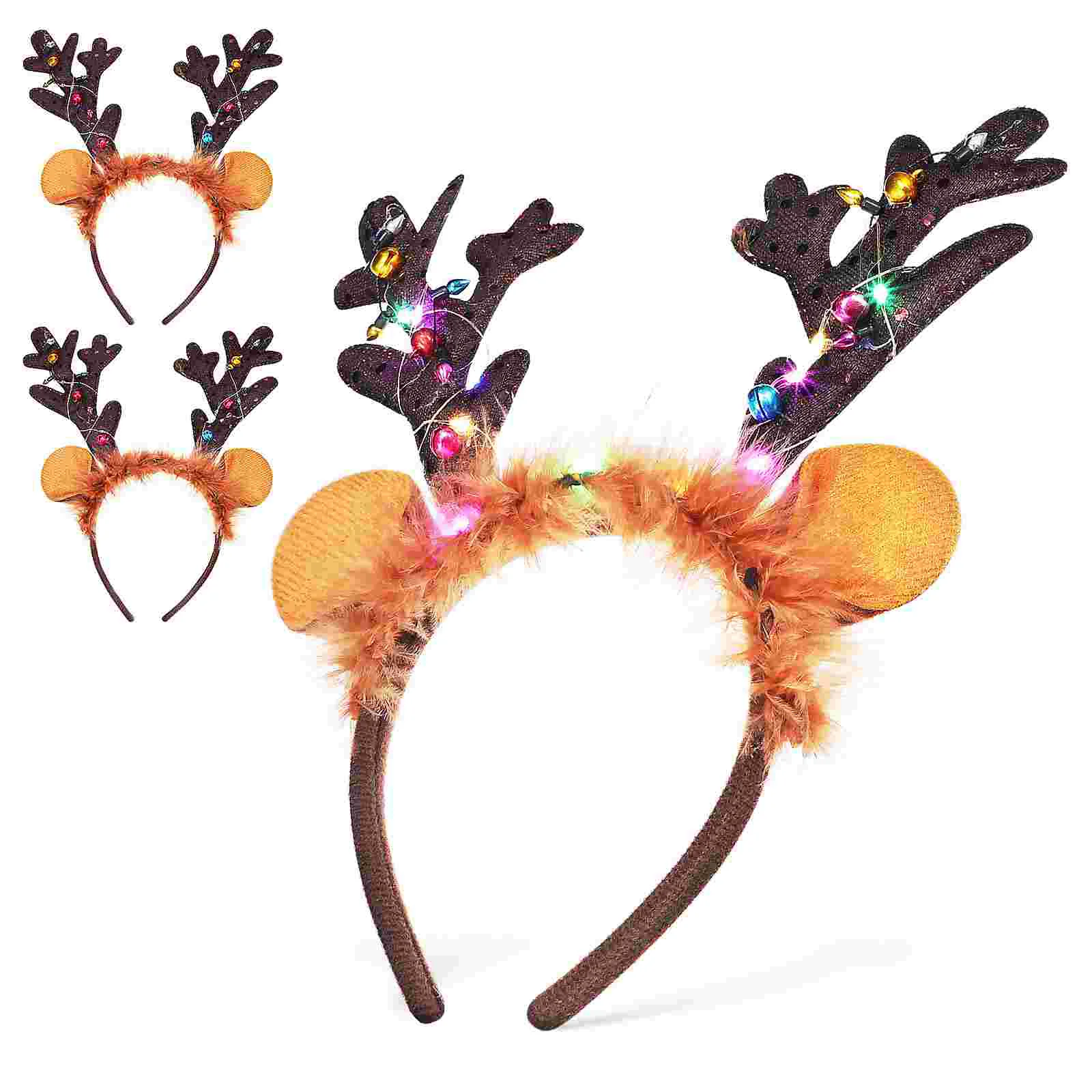 3 Pcs Head Band Antler Headband Prop Christmas Deer Headpiece Non-woven Fabric Antlers Miss Accessory Headdress Xmas
3 Pcs Head Band Antler Headband Prop Christmas Deer Headpiece Non-woven Fabric Antlers Miss Accessory Headdress Xmas