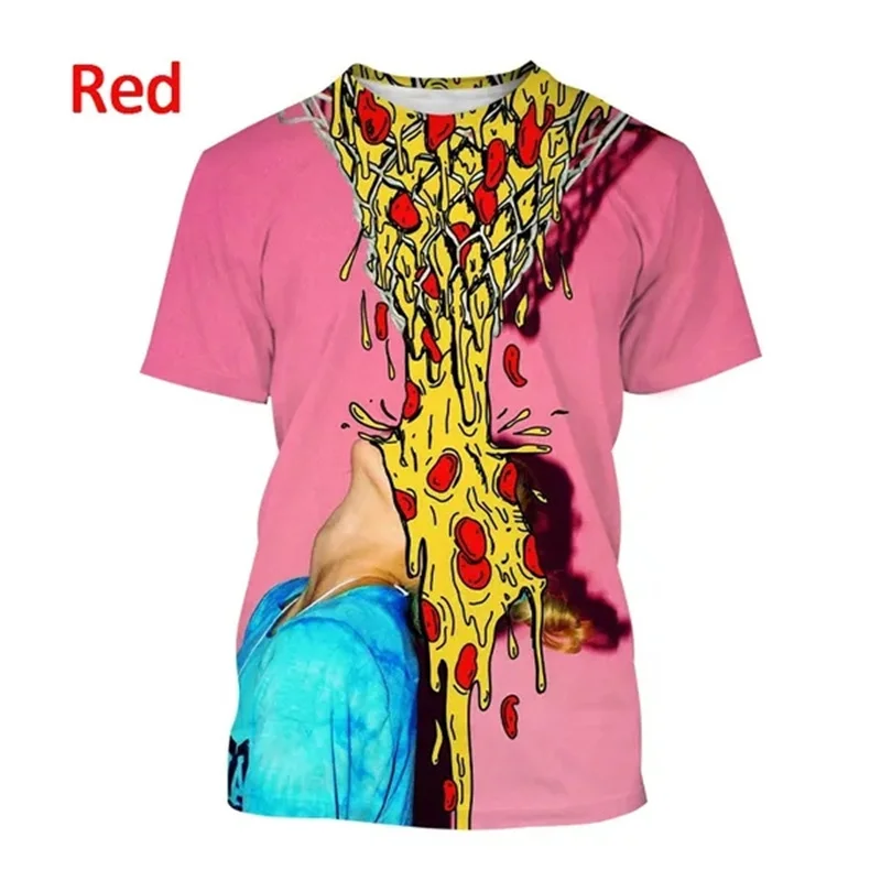 Funny New Pizza 3D Printed T Shirt Men Women Chilren Casual Delicious Food Harajuku Ytk T-shirt Street Short Sleeved Tees Top
Funny New Pizza 3D Printed T Shirt Men Women Chilren Casual Delicious Food Harajuku Ytk T-shirt Street Short Sleeved Tees Top