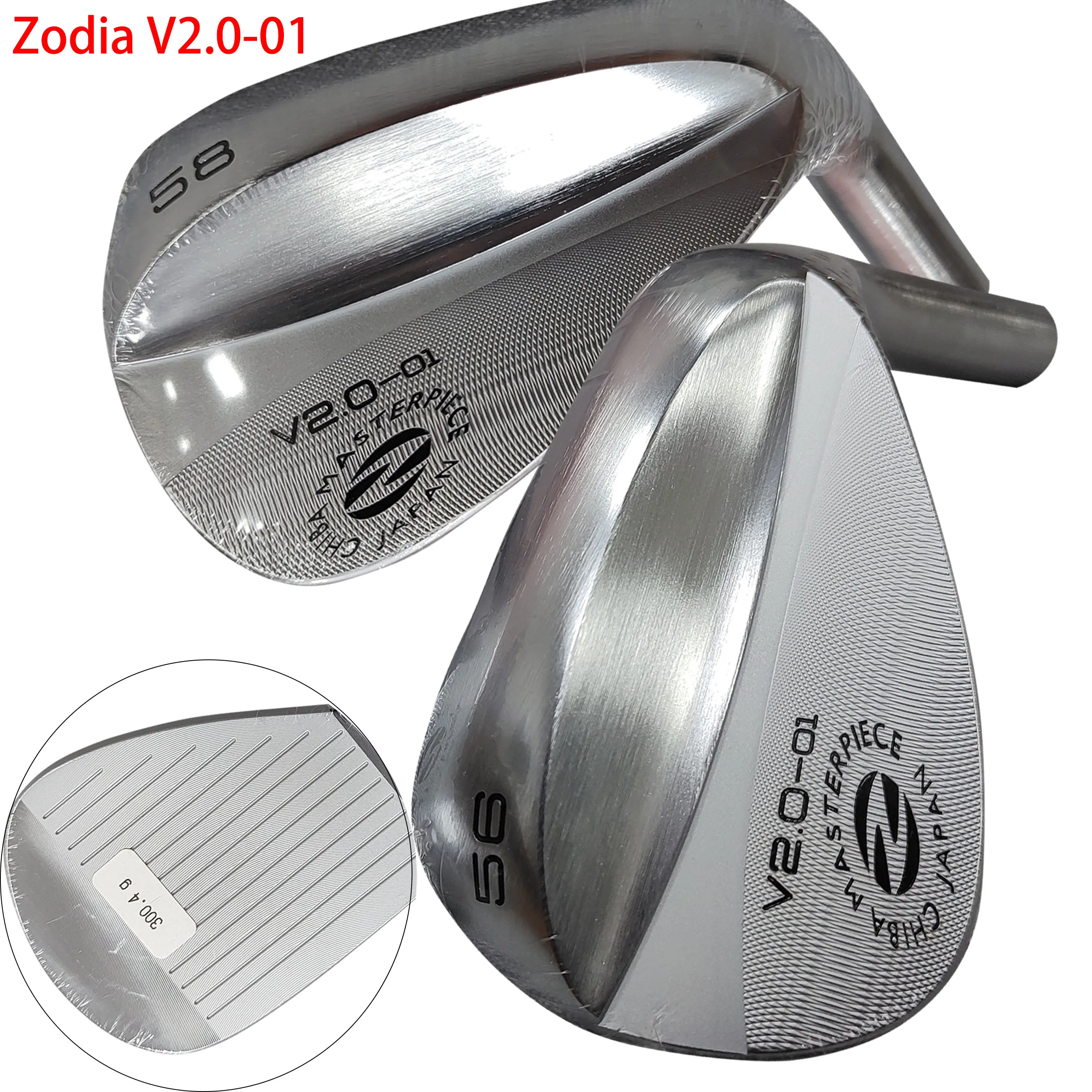 

New Zodia Wedges Silver Golf Wedge Zodia V2.0-01 Golf Wedges 48 50 52 54 56 58 Degree Golf Clubs Only Head