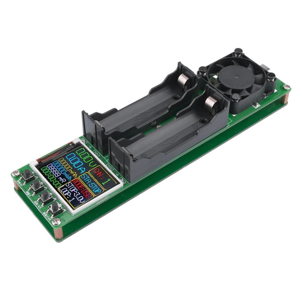 18650 Lithium Battery Capacity Tester Module MAh Digital Battery Power Detector Module 18650 Battery Tester Type-C Dual Channel
18650 Lithium Battery Capacity Tester Module MAh Digital Battery Power Detector Module 18650 Battery Tester Type-C Dual Channel