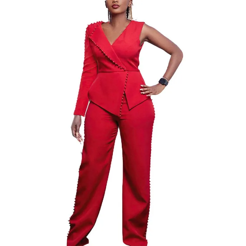 Spring Autumn African Clothes for Women African Long Sleeve V-neck Red White Green Blue Outfits 2 Pieces Top Pant Matching Sets
Spring Autumn African Clothes for Women African Long Sleeve V-neck Red White Green Blue Outfits 2 Pieces Top Pant Matching Sets
