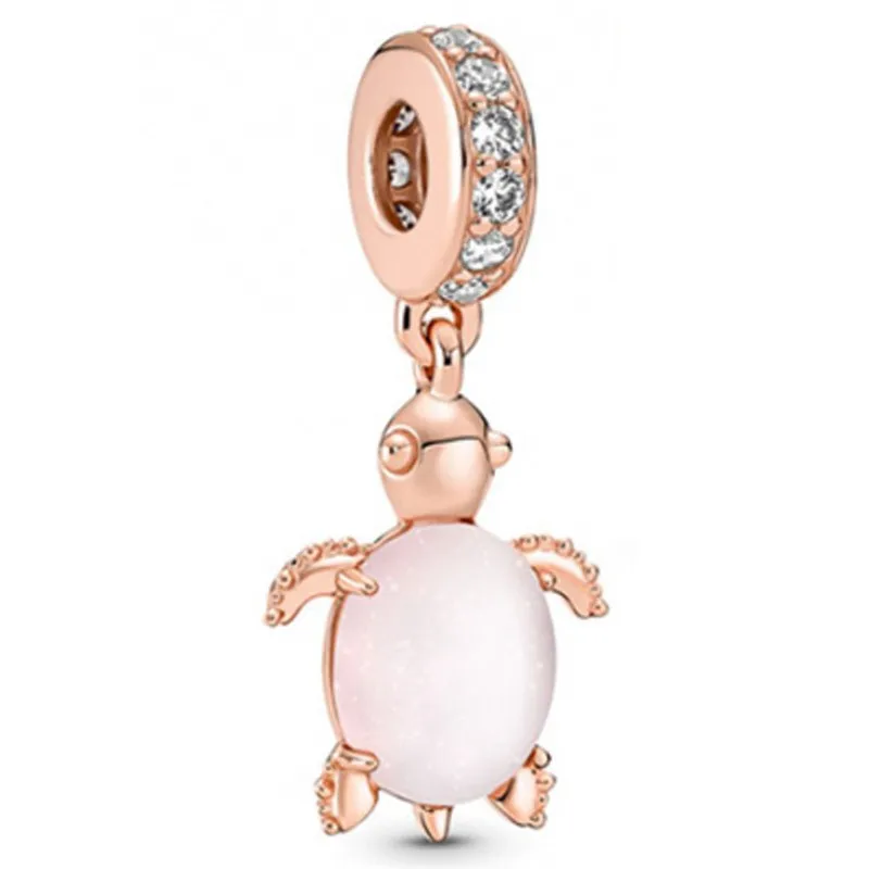 Authentic 925 Sterling Silver Moments Murano Glass Rose Sea Turtle Dangle Charm Bead Fit Pan Bracelet & Necklace Jewelry
Authentic 925 Sterling Silver Moments Murano Glass Rose Sea Turtle Dangle Charm Bead Fit Pan Bracelet & Necklace Jewelry