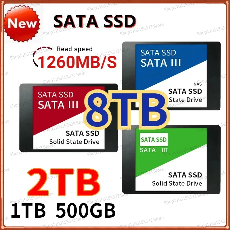 8TB SSD 4TB 2TB 1TB Hard drive disk sata3 2.5 inch ssd 1260MB/s internal Solid State Drives for laptop disco duro externo de 1tb
8TB SSD 4TB 2TB 1TB Hard drive disk sata3 2.5 inch ssd 1260MB/s internal Solid State Drives for laptop disco duro externo de 1tb