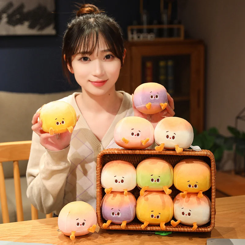 1pc 10cm Small Cuddly Steamed Bun Plush Doll Cartoon Stuffed Round Ball Cheese Bread Plushie Girl'S Bag Keychain Pendant Toys
1pc 10cm Small Cuddly Steamed Bun Plush Doll Cartoon Stuffed Round Ball Cheese Bread Plushie Girl'S Bag Keychain Pendant Toys