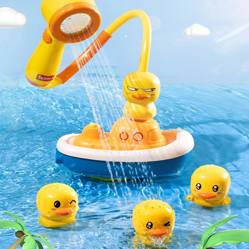 Bath Toys Electric Duck Water Game Faucet Baby Shower Bathroom Water Spray Bath Toys Bathing Swimming Bath Toys For Kids
Bath Toys Electric Duck Water Game Faucet Baby Shower Bathroom Water Spray Bath Toys Bathing Swimming Bath Toys For Kids
