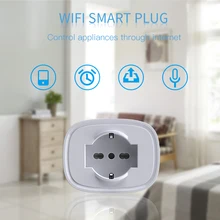 16A Italy Standard Tuya WiFi Smart Plug AC100~240V Adapter Wireless Remote Voice Control Power Monitor Timer Socket For Alexa
16A Italy Standard Tuya WiFi Smart Plug AC100~240V Adapter Wireless Remote Voice Control Power Monitor Timer Socket For Alexa