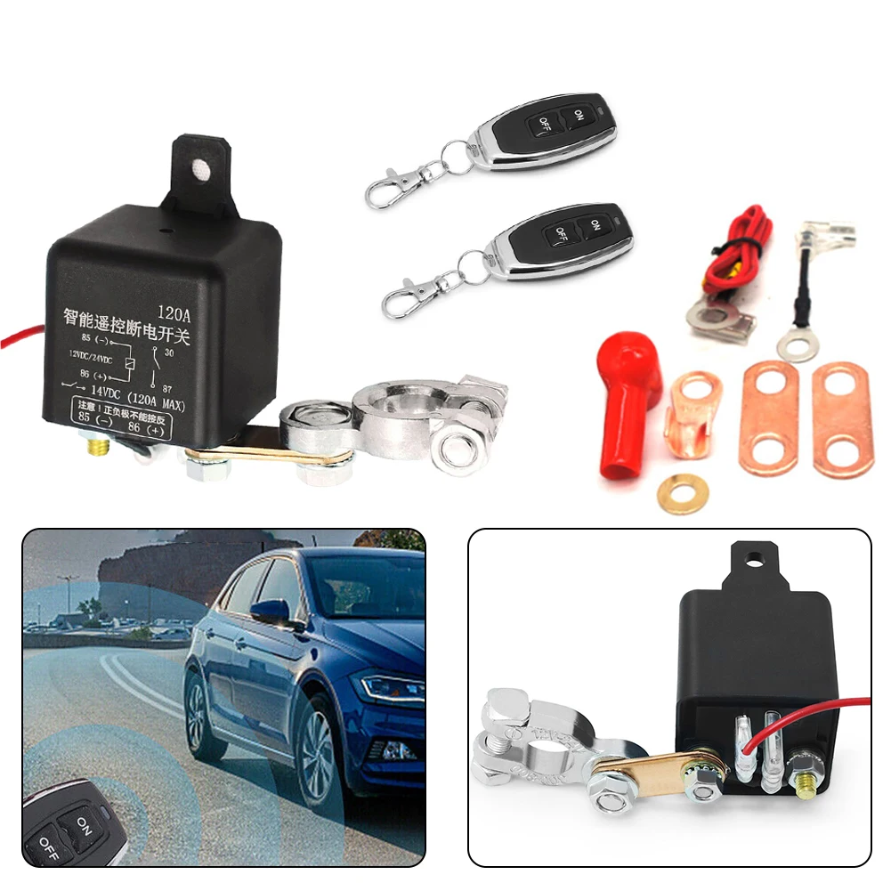 Car Battery 200A DC12V Relay Protector Auto Battery Disconnect Cut Off Isolator Master Switch W/ Wireless Remote Control
Car Battery 200A DC12V Relay Protector Auto Battery Disconnect Cut Off Isolator Master Switch W/ Wireless Remote Control