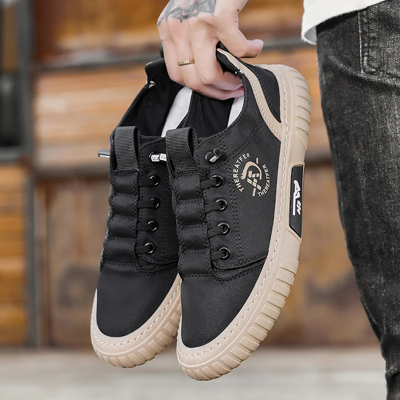 Men's Vulcanized Shoes Summer Ice Silk Casual Sports Shoes Trend Flat Shoes Korean Plate Shoes 2023 Breathable Walking Shoes
Men's Vulcanized Shoes Summer Ice Silk Casual Sports Shoes Trend Flat Shoes Korean Plate Shoes 2023 Breathable Walking Shoes