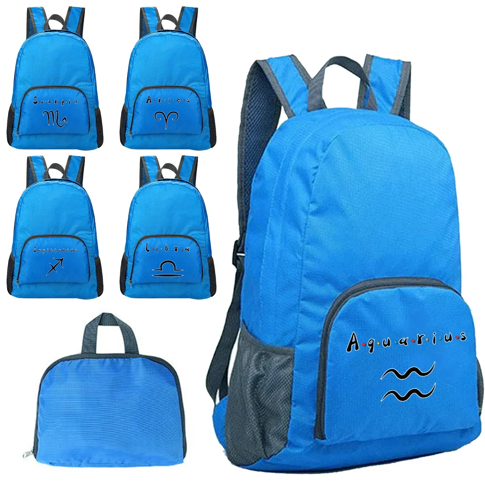Lightweight Packable Backpack Foldable Ultralight Outdoor Folding Backpack Constellation Print Shoulders bag Hiking Daypack Men
Lightweight Packable Backpack Foldable Ultralight Outdoor Folding Backpack Constellation Print Shoulders bag Hiking Daypack Men