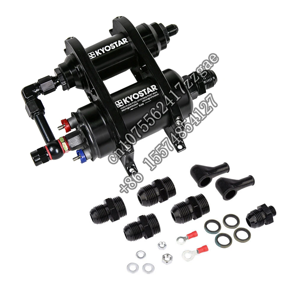 Universal 380LPH External Fuel Pump With Bracket Kit AN8 Fitting Aluminum Fuel Pump Kit
Universal 380LPH External Fuel Pump With Bracket Kit AN8 Fitting Aluminum Fuel Pump Kit