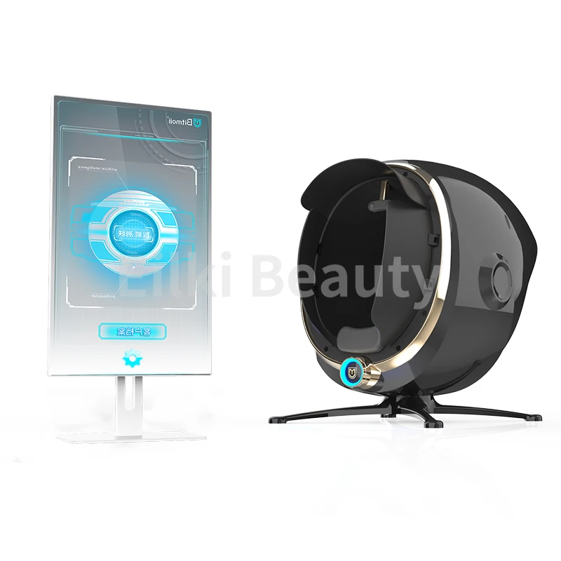 Skin Analysis Facial Scanner Machine 3D AI Intelligent Skin Detection Magic Mirror Facial Analysis With Multi-language 8 Spectru
Skin Analysis Facial Scanner Machine 3D AI Intelligent Skin Detection Magic Mirror Facial Analysis With Multi-language 8 Spectru