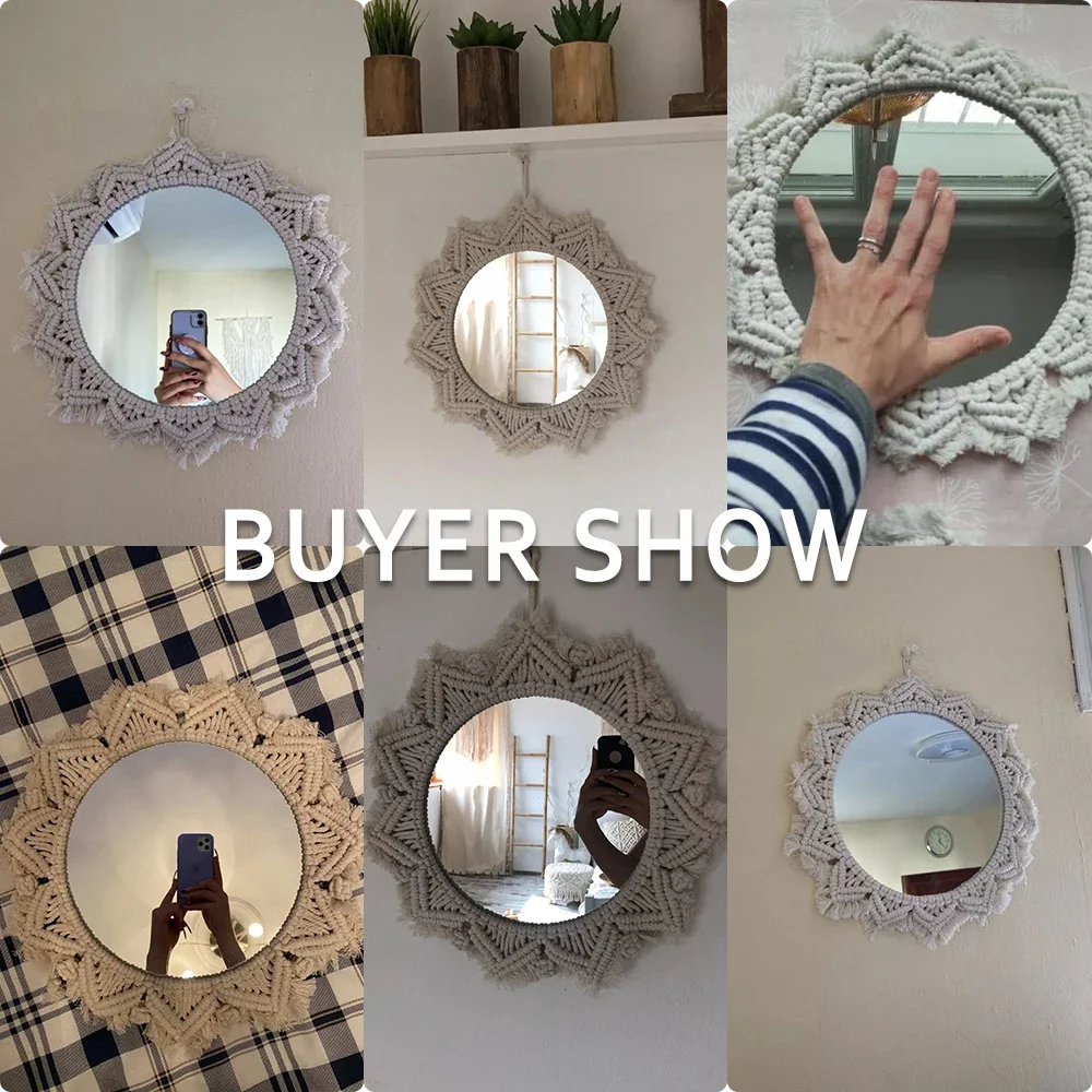 Decorative Round Wall Mirrors Hanging on Wall for Home Decor Bedroom Living Room Nursery Party Christmas Decorations Gift
Decorative Round Wall Mirrors Hanging on Wall for Home Decor Bedroom Living Room Nursery Party Christmas Decorations Gift