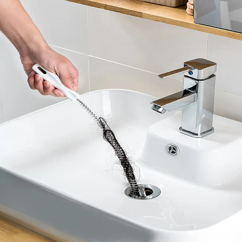 Pipe Dredging Brush Bathroom Hair Sewer Sink Cleaning Brush Drain Cleaner Clog Plug Hole Remover Sewer Pipeline Cleaning Tools
Pipe Dredging Brush Bathroom Hair Sewer Sink Cleaning Brush Drain Cleaner Clog Plug Hole Remover Sewer Pipeline Cleaning Tools