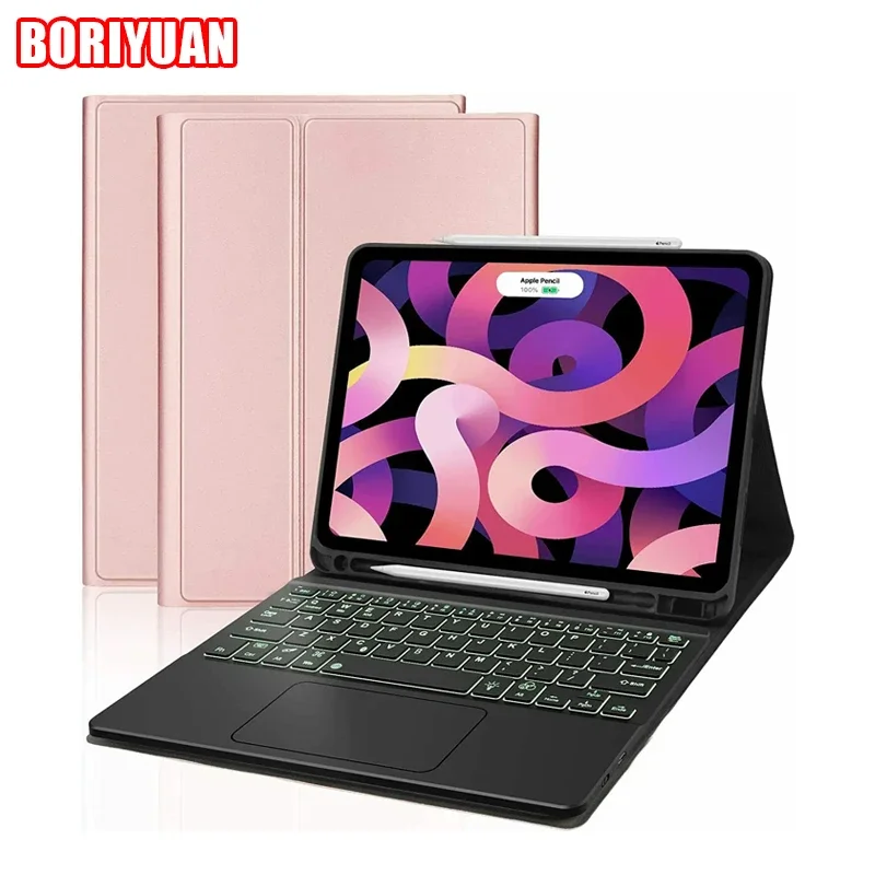 Tablet Touch Keyboard for IPad 9.7 5th 6th Gen 10.2 6th 7th Gen 10.2 8th Gen Bluetooth Backlit Keyboard Magnetic Keyboard Case
Tablet Touch Keyboard for IPad 9.7 5th 6th Gen 10.2 6th 7th Gen 10.2 8th Gen Bluetooth Backlit Keyboard Magnetic Keyboard Case