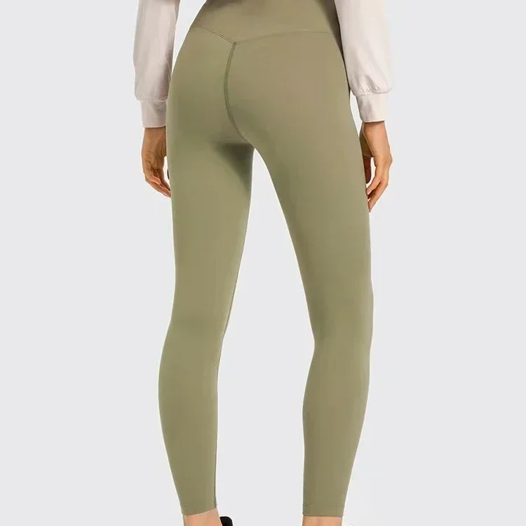 With Logo Align Women Sports High Waist leggings Yoga Sports Leggings Tights Soft Fitness Squat Proof Leggings No T Line
With Logo Align Women Sports High Waist leggings Yoga Sports Leggings Tights Soft Fitness Squat Proof Leggings No T Line