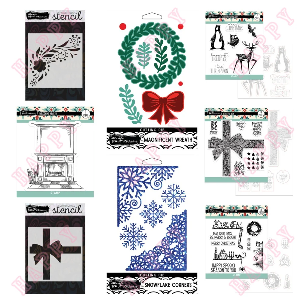 Metal Cutting Dies Stamp Stencil Bow Scandinavian Holiday Snowflake Decoration DIY Scrapbook Embossing Handcraft Diary Template
Metal Cutting Dies Stamp Stencil Bow Scandinavian Holiday Snowflake Decoration DIY Scrapbook Embossing Handcraft Diary Template