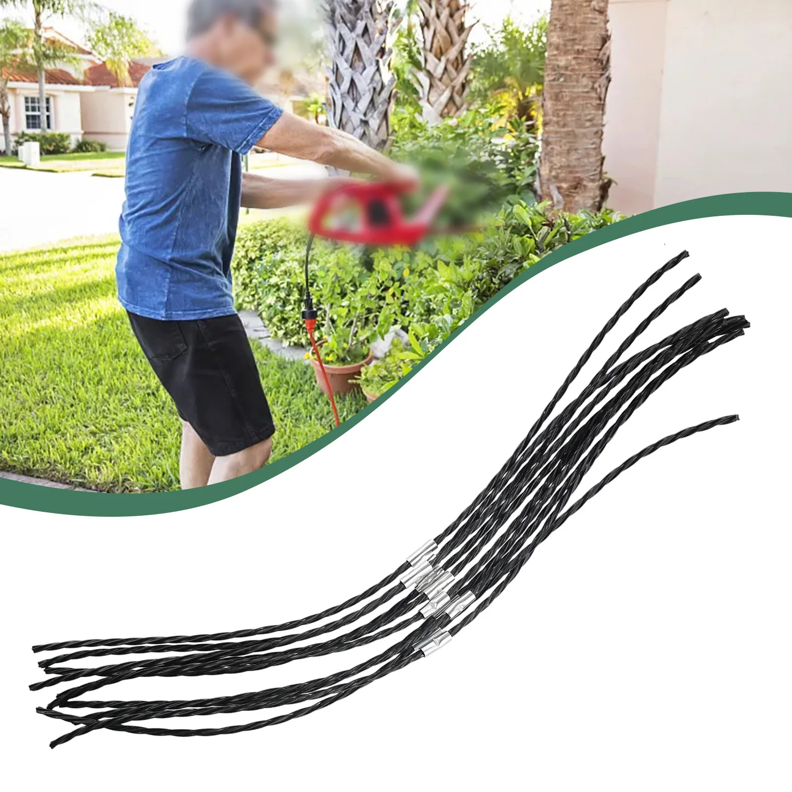 10Pcs Straw Rope Trimmer Lines 38cm Accessories Agriculture Brush Cutter Heavy Duty Home Gardening Spare Parts
10Pcs Straw Rope Trimmer Lines 38cm Accessories Agriculture Brush Cutter Heavy Duty Home Gardening Spare Parts