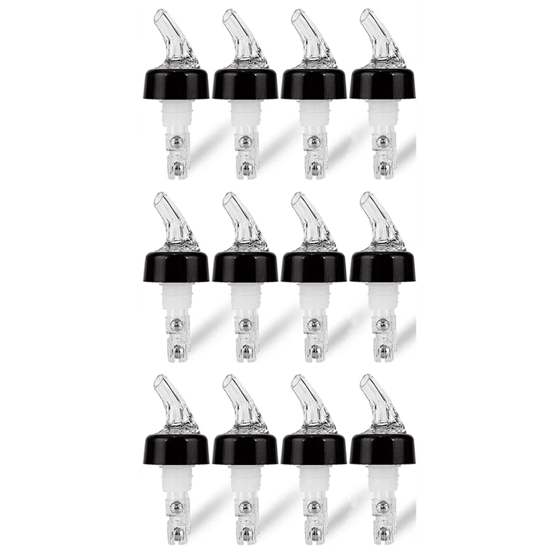 12 Pcs 1Oz Automatic Measured Bottle Pourer - Spirit Measure Pourer Drinks Wine Cocktail Dispenser Home Bar Tools
12 Pcs 1Oz Automatic Measured Bottle Pourer - Spirit Measure Pourer Drinks Wine Cocktail Dispenser Home Bar Tools