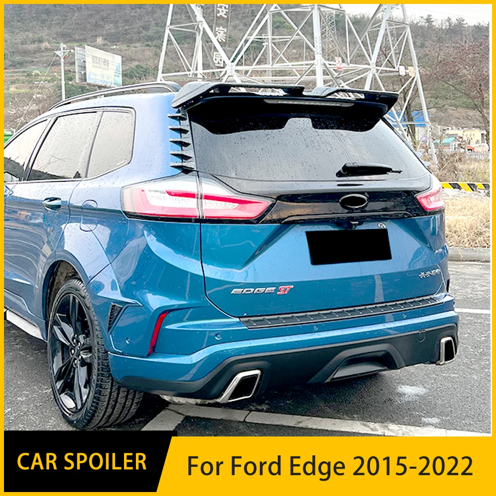 Для Ford Edge 2015-2022 Стайлинг кузова автомобиля задний спойлер высокого качества черный ABS пластик крыло диффузор задний багажник аксессуары
Для Ford Edge 2015-2022 Стайлинг кузова автомобиля задний спойлер высокого качества черный ABS пластик крыло диффузор задний багажник аксессуары