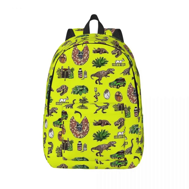 

Jurassic Pattern Lighter Rex Dinosaur Backpack Middle High College School Student Book Bags Teens Daypack Durable