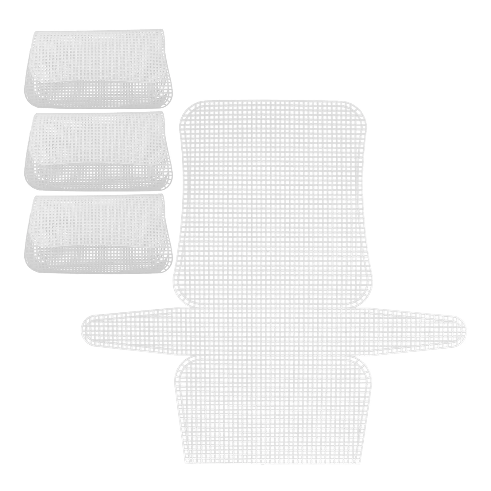 4pcs Plastic Mesh Sheet Embroidery Plastic Canvas Sheet Bag Making Plastic Mesh Diy Bag Mesh Pad
4pcs Plastic Mesh Sheet Embroidery Plastic Canvas Sheet Bag Making Plastic Mesh Diy Bag Mesh Pad