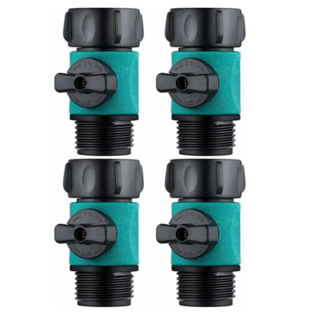 Turn Off Valve Hose Connector Soaker Equipment Water Hose Shutoff Valve 4pcs ABS Plastic Accessory Faucets Durable
Turn Off Valve Hose Connector Soaker Equipment Water Hose Shutoff Valve 4pcs ABS Plastic Accessory Faucets Durable