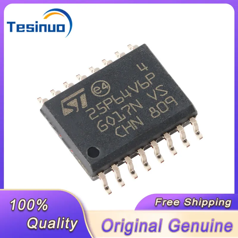 

5/PCS New Original M25P64-VMF6TP SOIC-16 64Mb Serial Flash Embedded Memory Chip In Stock