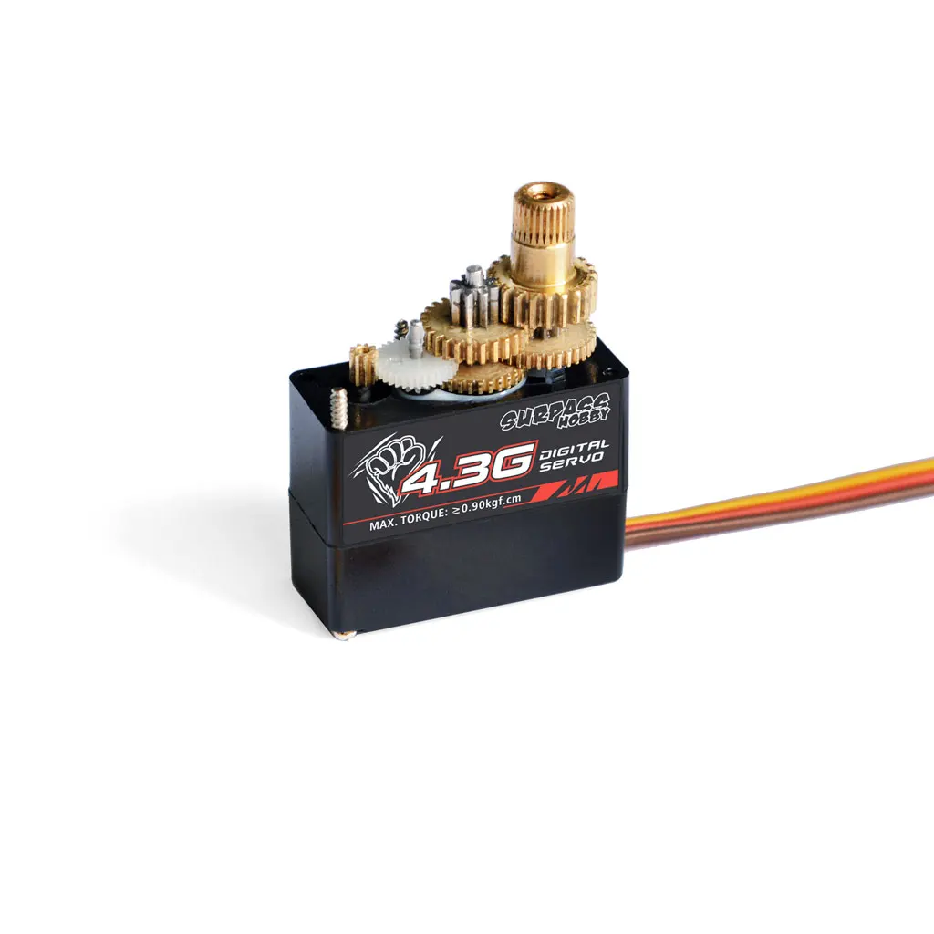 S0004M 043C High Torque 4.3g Metal Transmission Micro Digital Servo for RC Airplane fix-wing indoor fly mini plan heli car model
S0004M 043C High Torque 4.3g Metal Transmission Micro Digital Servo for RC Airplane fix-wing indoor fly mini plan heli car model