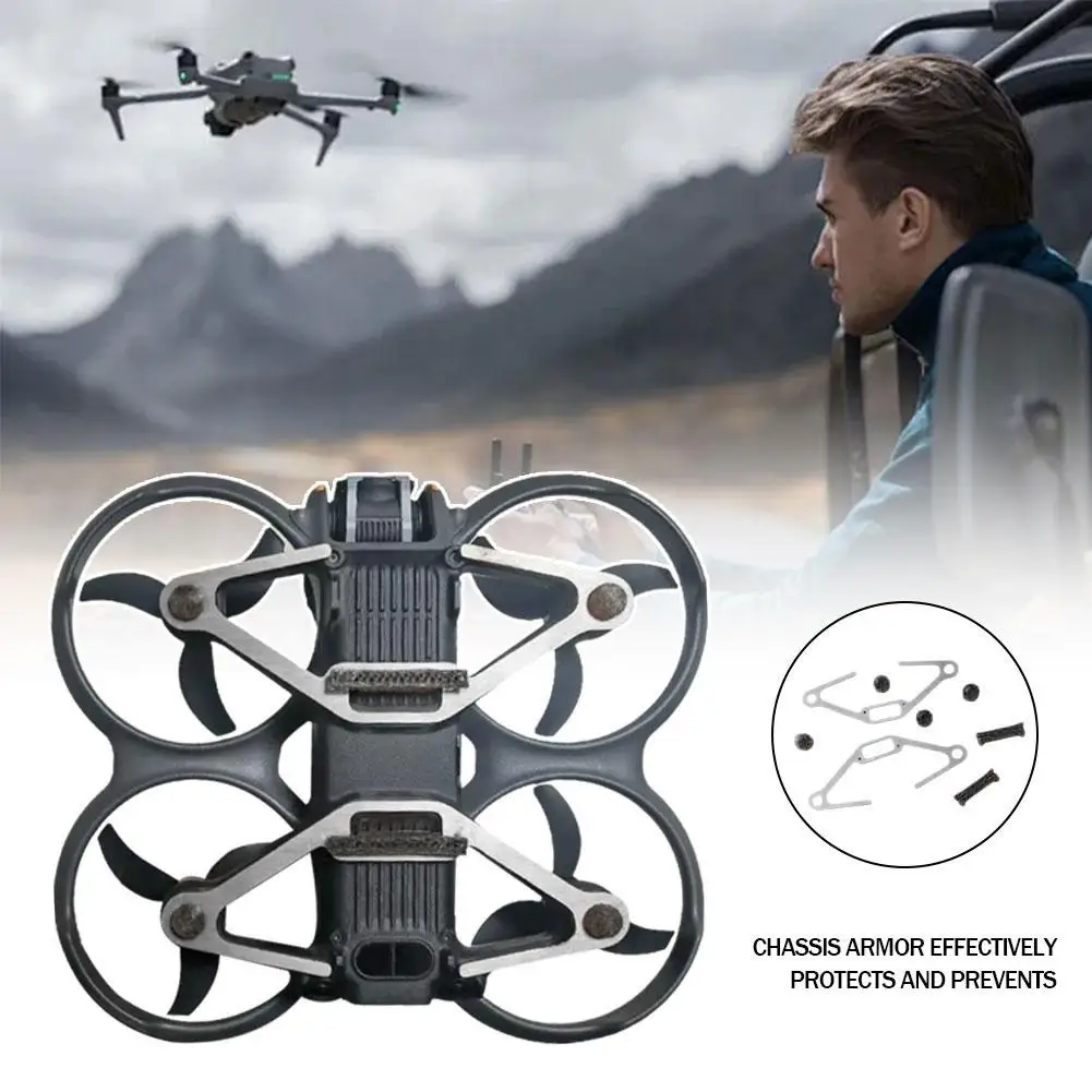 Защита шасси для дрона Dji Avata2, амортизирующие буферные аксессуары, легкая конструкция дрона N1n0
Защита шасси для дрона Dji Avata2, амортизирующие буферные аксессуары, легкая конструкция дрона N1n0