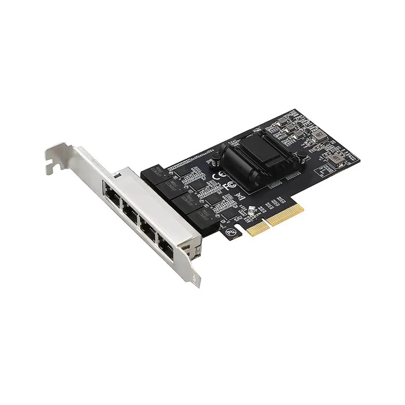 4-портовая гигабитная сетевая карта, сетевая карта Pcie 2,5 гигабитная RJ45 Lan 10/100/1000 Мбит/с, чип Realtek 8125B
4-портовая гигабитная сетевая карта, сетевая карта Pcie 2,5 гигабитная RJ45 Lan 10/100/1000 Мбит/с, чип Realtek 8125B
