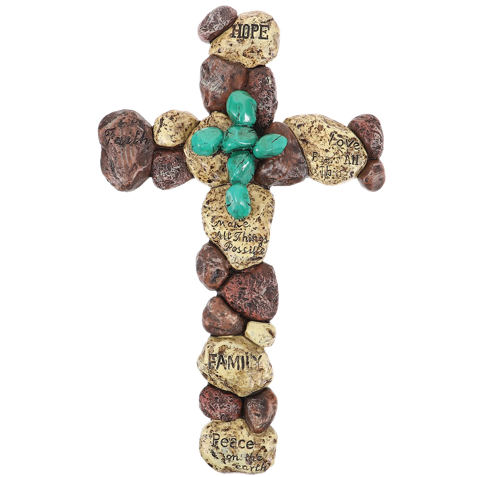 Resin Craft Wall Cross Crafts Imitation Stone Catholic Cross Ornament Desktop Ornaments Decor Shape Adorn
Resin Craft Wall Cross Crafts Imitation Stone Catholic Cross Ornament Desktop Ornaments Decor Shape Adorn