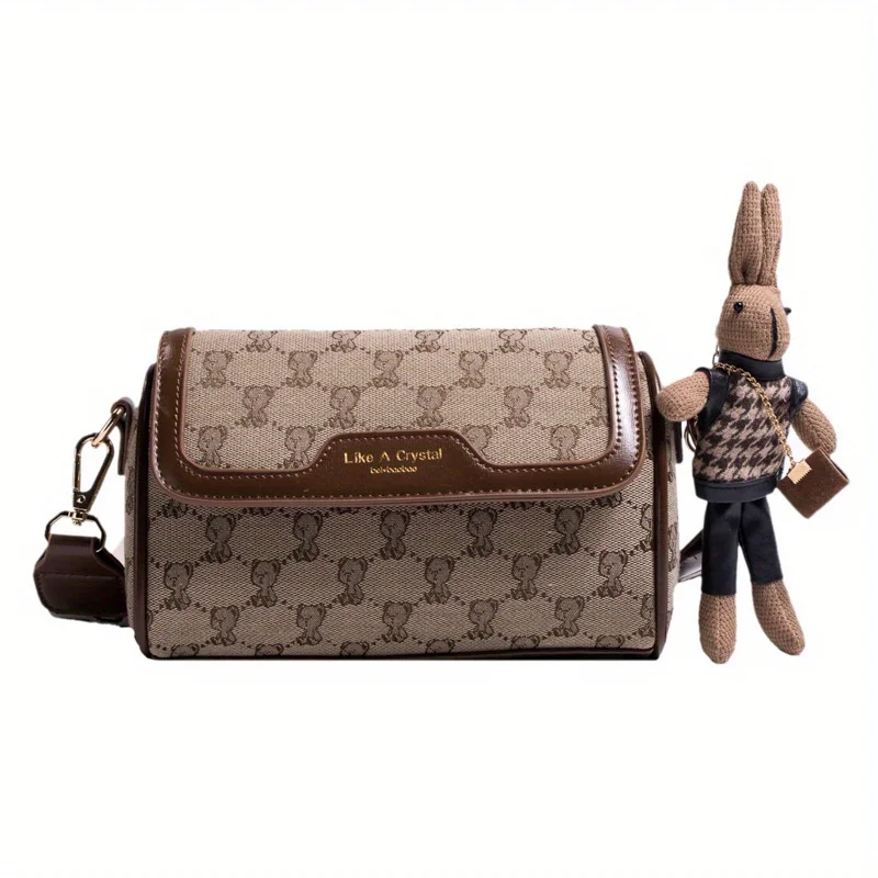 Magnetic Bear Print Crossbody Bag - Chic Faux Leather with Durable Lining, Fashionable & Versatile for Every Day
Magnetic Bear Print Crossbody Bag - Chic Faux Leather with Durable Lining, Fashionable & Versatile for Every Day