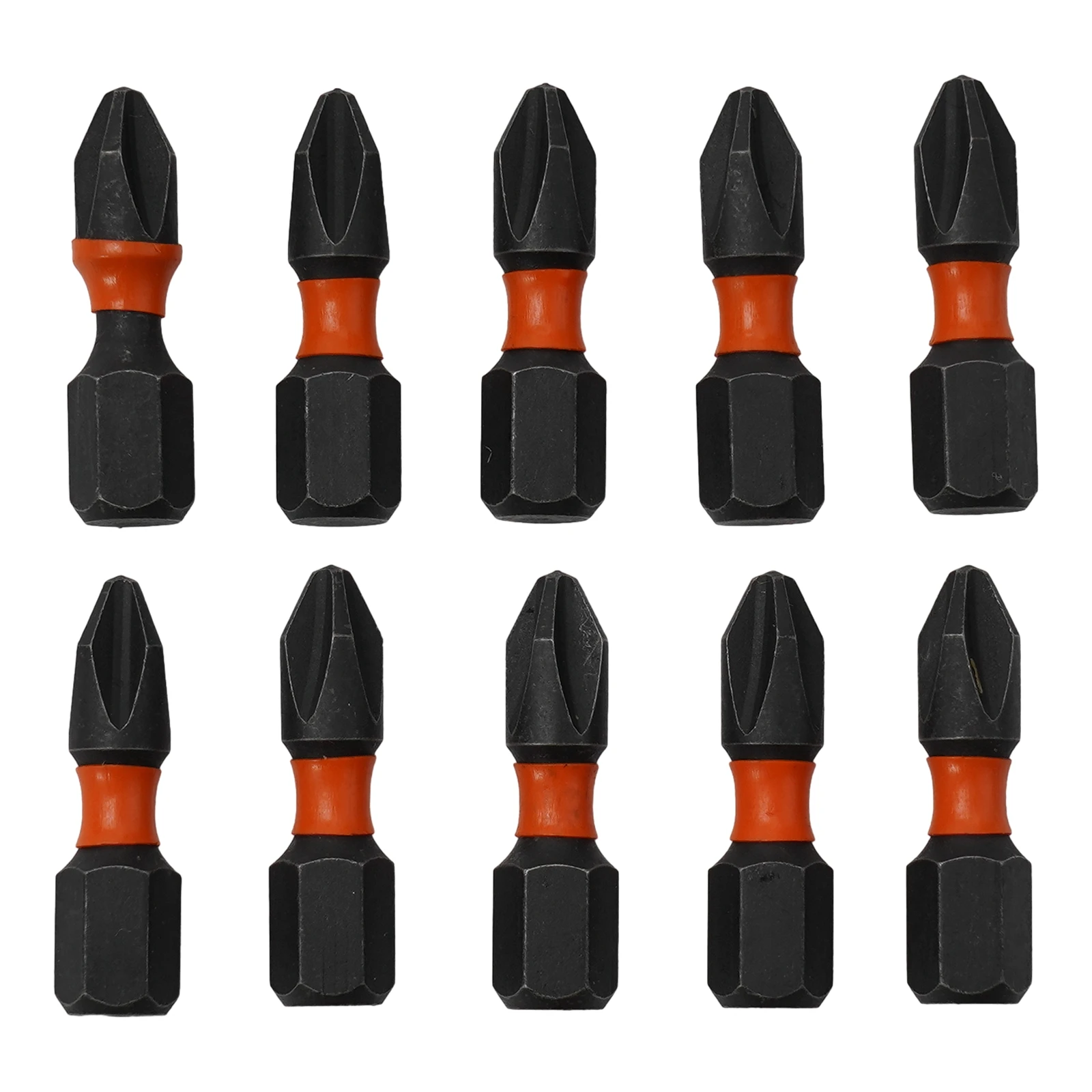 10pcs PH2 Impact Screwdriver Bit Set Cross Magnetic Batch Head 25mm 50mm 1/4 Inch Hex For Electric Screwdrivers
10pcs PH2 Impact Screwdriver Bit Set Cross Magnetic Batch Head 25mm 50mm 1/4 Inch Hex For Electric Screwdrivers