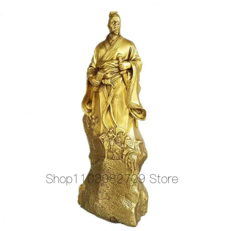 Copper Statue Pure copper Sun Tzu as a decoration soldier Sun Wu, the founder of the art of war in the spring and Autumn period
Copper Statue Pure copper Sun Tzu as a decoration soldier Sun Wu, the founder of the art of war in the spring and Autumn period