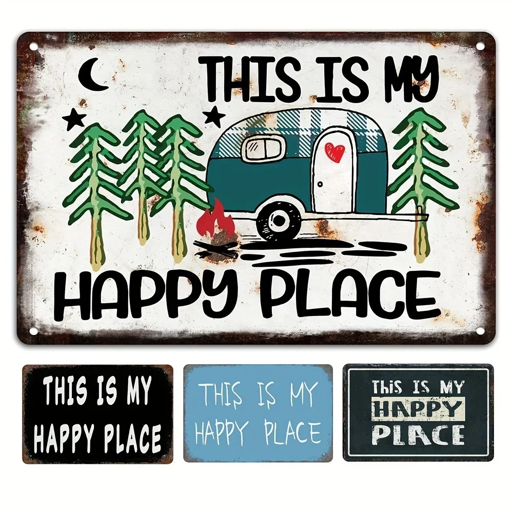 Metal Tin Sign This Is My Happy Place Rustic Camper Metal Tin Decor Home RV Camper Wall for Friend Family Farmhouse RV Camping
Metal Tin Sign This Is My Happy Place Rustic Camper Metal Tin Decor Home RV Camper Wall for Friend Family Farmhouse RV Camping