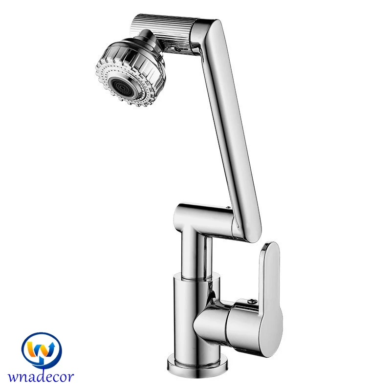 Swivel Bathroom Deck Mounted Faucet Mechanical Arm Cabinet Basin Tap ABS Stainless Steel Plumbing Mixer Hot Cold Water Outlet
Swivel Bathroom Deck Mounted Faucet Mechanical Arm Cabinet Basin Tap ABS Stainless Steel Plumbing Mixer Hot Cold Water Outlet