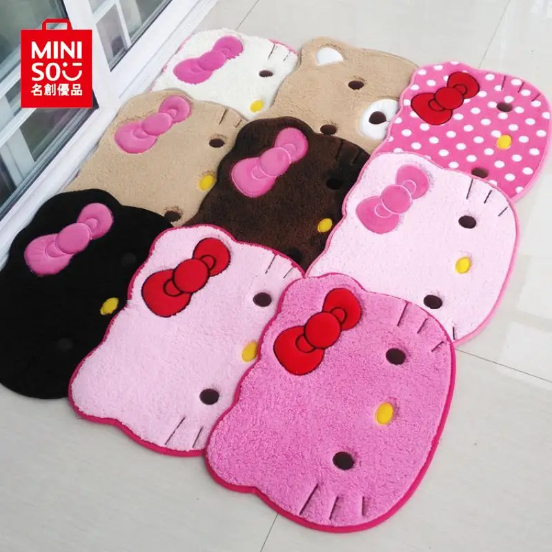 MINISO kawaii Hello Kitty Sanrios cartoon mats plush cat foot mats bathroom absorbent mats children's mats changing shoes carpet
MINISO kawaii Hello Kitty Sanrios cartoon mats plush cat foot mats bathroom absorbent mats children's mats changing shoes carpet