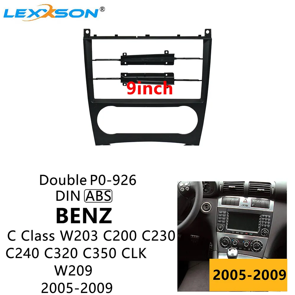 9-дюймовая Автомобильная панель для 2005-2009 BENZ C CLASSC Class W203 C200 C230 C240 C320 C350 CLK W209, автомобильная рамка, комплекты панелей для ремонта аудио
9-дюймовая Автомобильная панель для 2005-2009 BENZ C CLASSC Class W203 C200 C230 C240 C320 C350 CLK W209, автомобильная рамка, комплекты панелей для ремонта аудио