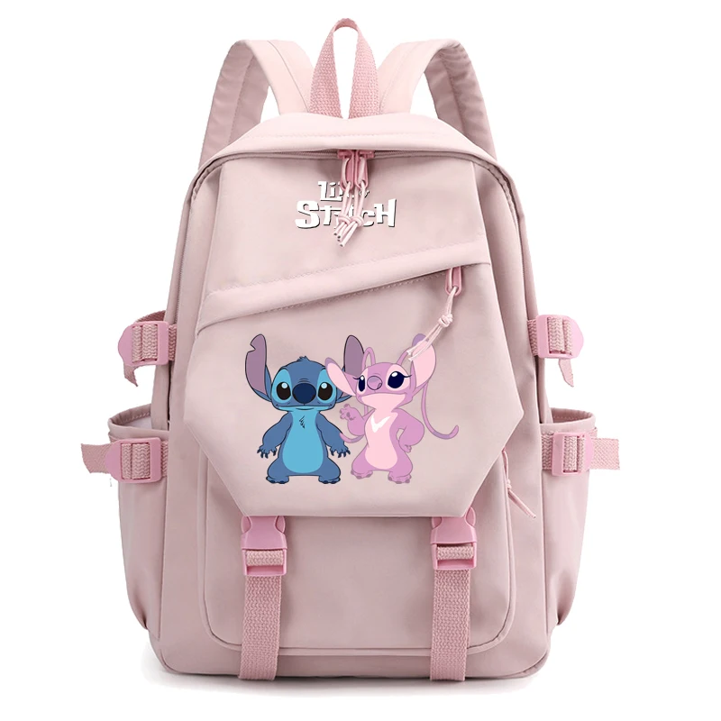 

Disney Lilo Stitch Backpack for Women Rucksack Kawaii Travel Backpack Boy Girl School Student Teenager Book Bags Mochila Escolar