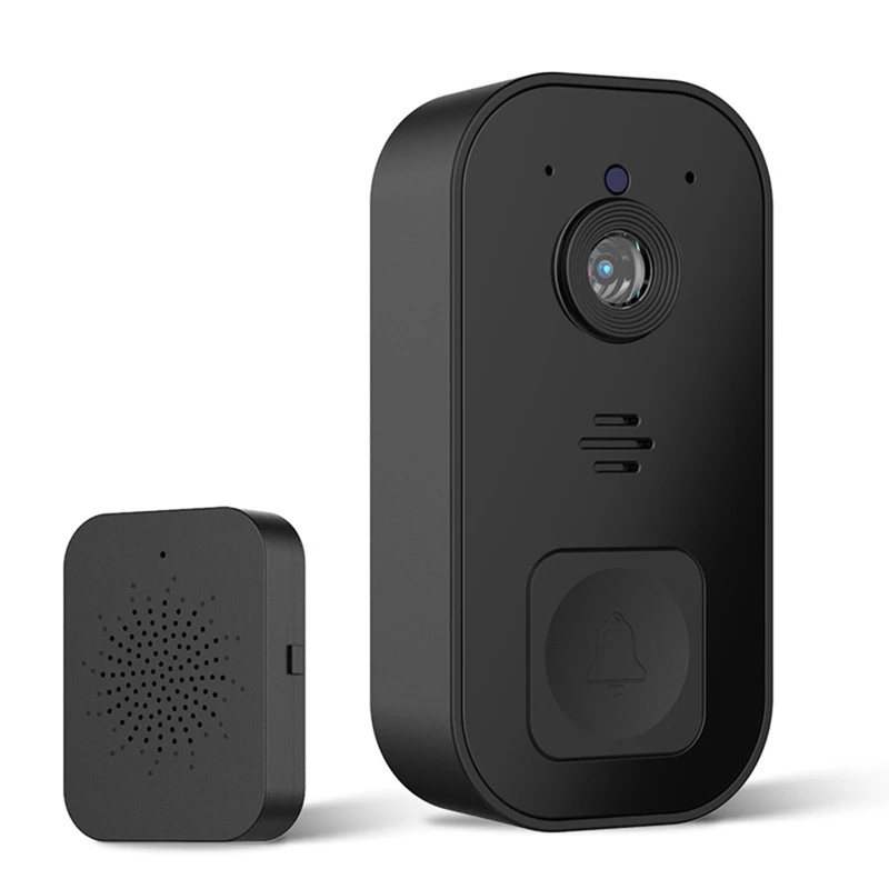 Wireless Video Doorbell Camera Doorbell Smart Doorbell Easy Installation Support 2.4G Wifi Black
Wireless Video Doorbell Camera Doorbell Smart Doorbell Easy Installation Support 2.4G Wifi Black