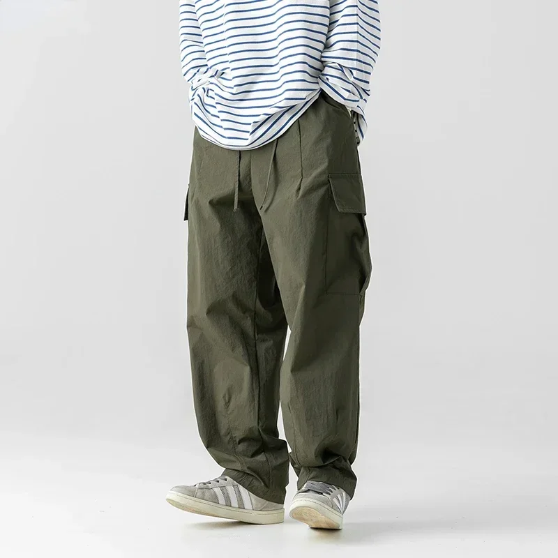 Spring Summer Men's 2024 New Multi-Pocket Cargo Pants Men's Casual Solid Colour Straight Baggy Wide-leg Pants Men
Spring Summer Men's 2024 New Multi-Pocket Cargo Pants Men's Casual Solid Colour Straight Baggy Wide-leg Pants Men