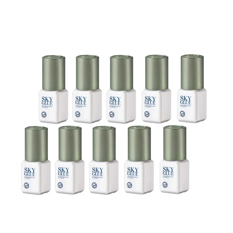 10Bottles SKY D+ Lash Glue Individual Eyelash Extensions Glue 5ml Korea Extra Strong Sky Adhesive 5-6Weeks Retention Lasting
10Bottles SKY D+ Lash Glue Individual Eyelash Extensions Glue 5ml Korea Extra Strong Sky Adhesive 5-6Weeks Retention Lasting