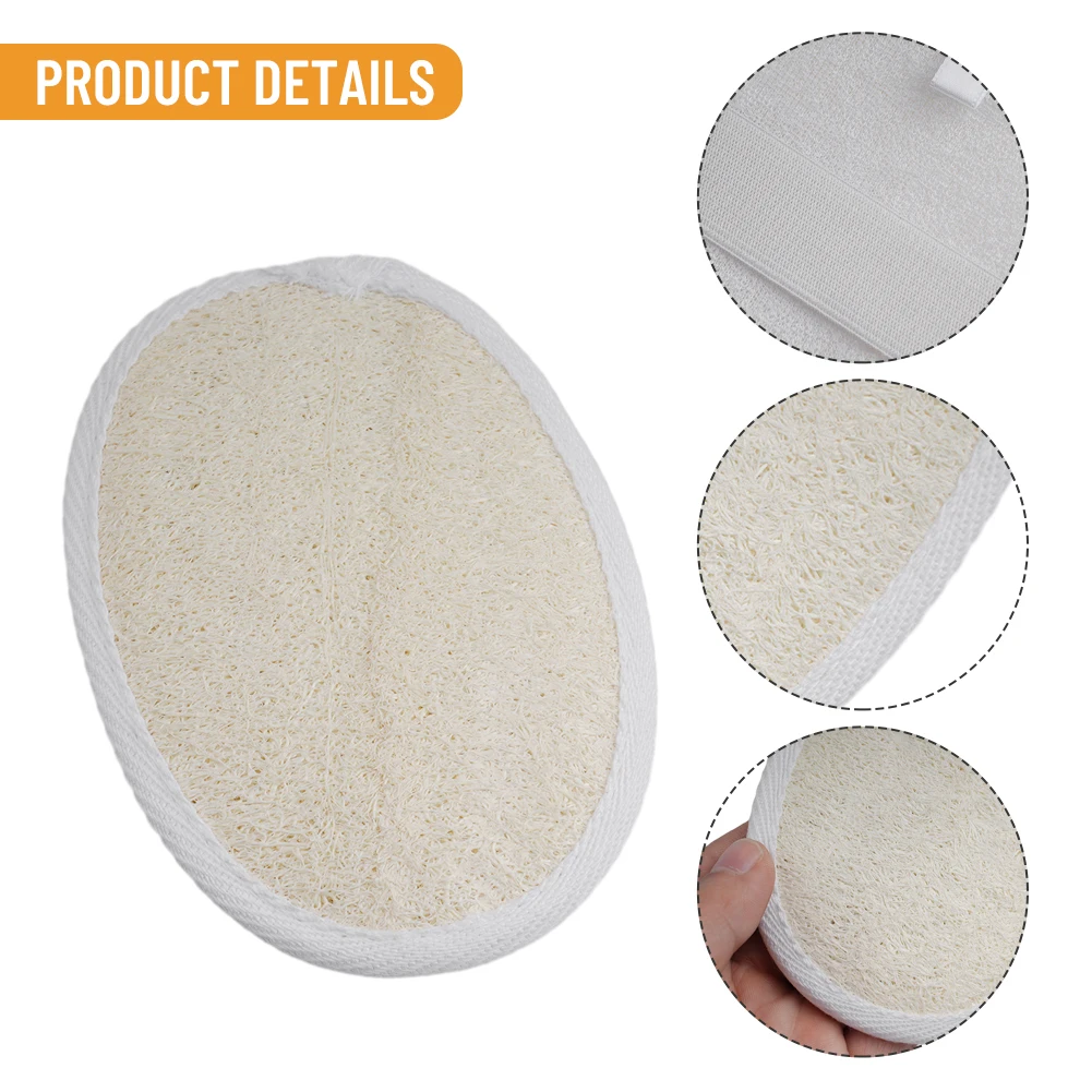 3pc Natural Loofah Body Shower Scrubber Bath Exfoliating Sponge Soft Shower Brushes With Hook Towel Sponge Scrubber Brush
3pc Natural Loofah Body Shower Scrubber Bath Exfoliating Sponge Soft Shower Brushes With Hook Towel Sponge Scrubber Brush