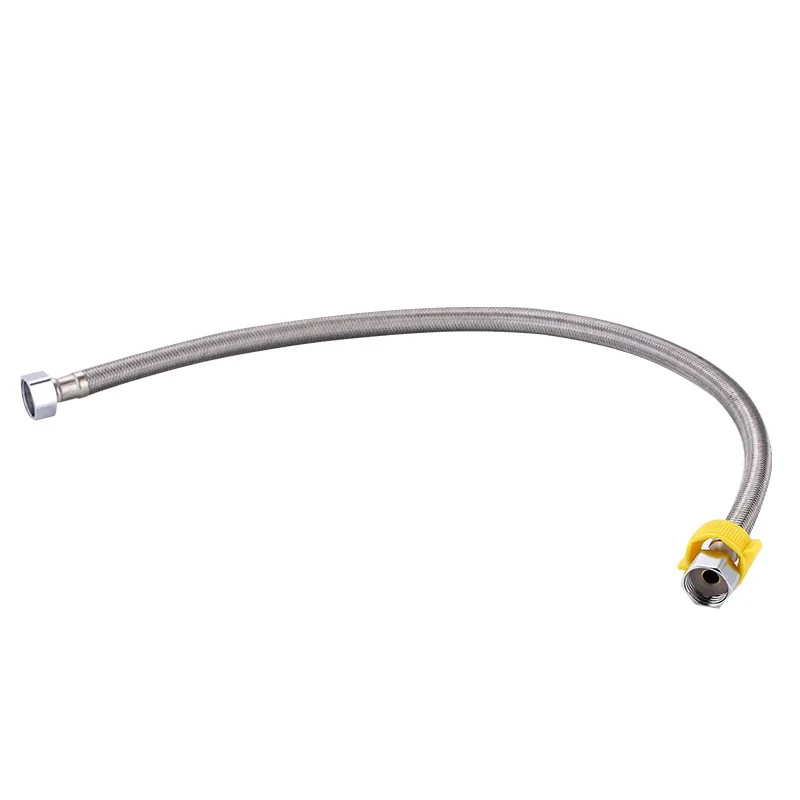 Durable 304 Stainless Steel Braided Water Supply Hose for Toilet Water Heater 1/2 FIP X 1/2 FIP Silver 20cm Length
Durable 304 Stainless Steel Braided Water Supply Hose for Toilet Water Heater 1/2 FIP X 1/2 FIP Silver 20cm Length