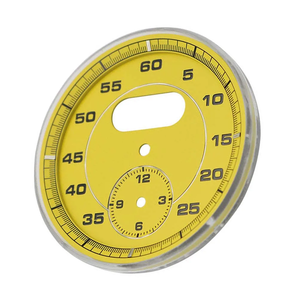 

Metal Clock Gauge Clock Gauge Dial Clock Gauge Durable Easy Installation High-strength Metal Replacement Yellow