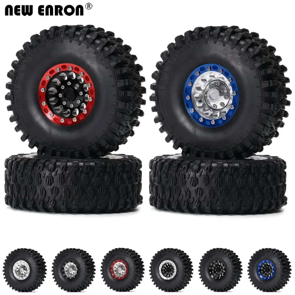 NEW ENRON Alloy 1.9" Beadlock Wheel Rim & 122mm Tire 4PCS for 1/10 RC Crawler Tamiya CC01 Traxxas TRX4 AXIAL D90 SCX10 90046 TF2
NEW ENRON Alloy 1.9" Beadlock Wheel Rim & 122mm Tire 4PCS for 1/10 RC Crawler Tamiya CC01 Traxxas TRX4 AXIAL D90 SCX10 90046 TF2