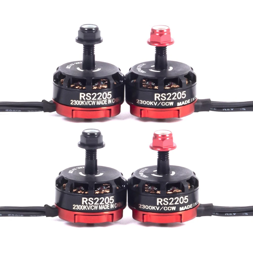 

RC Motor RS2205 2205 2300KV CW CCW Brushless Motor for 2-6s 20A/30A/40A ESC FPV RC QAV250 X210 Racing Drone Multicopter