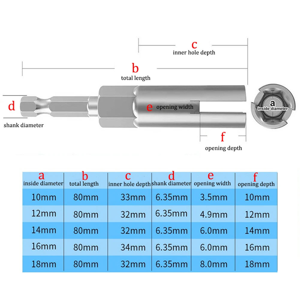 Hand Tools Nut Driver Socket Sleeve Hex Shank Screwdriver For Installing Shutters Chromium Vanadium Alloy Steel
Hand Tools Nut Driver Socket Sleeve Hex Shank Screwdriver For Installing Shutters Chromium Vanadium Alloy Steel
