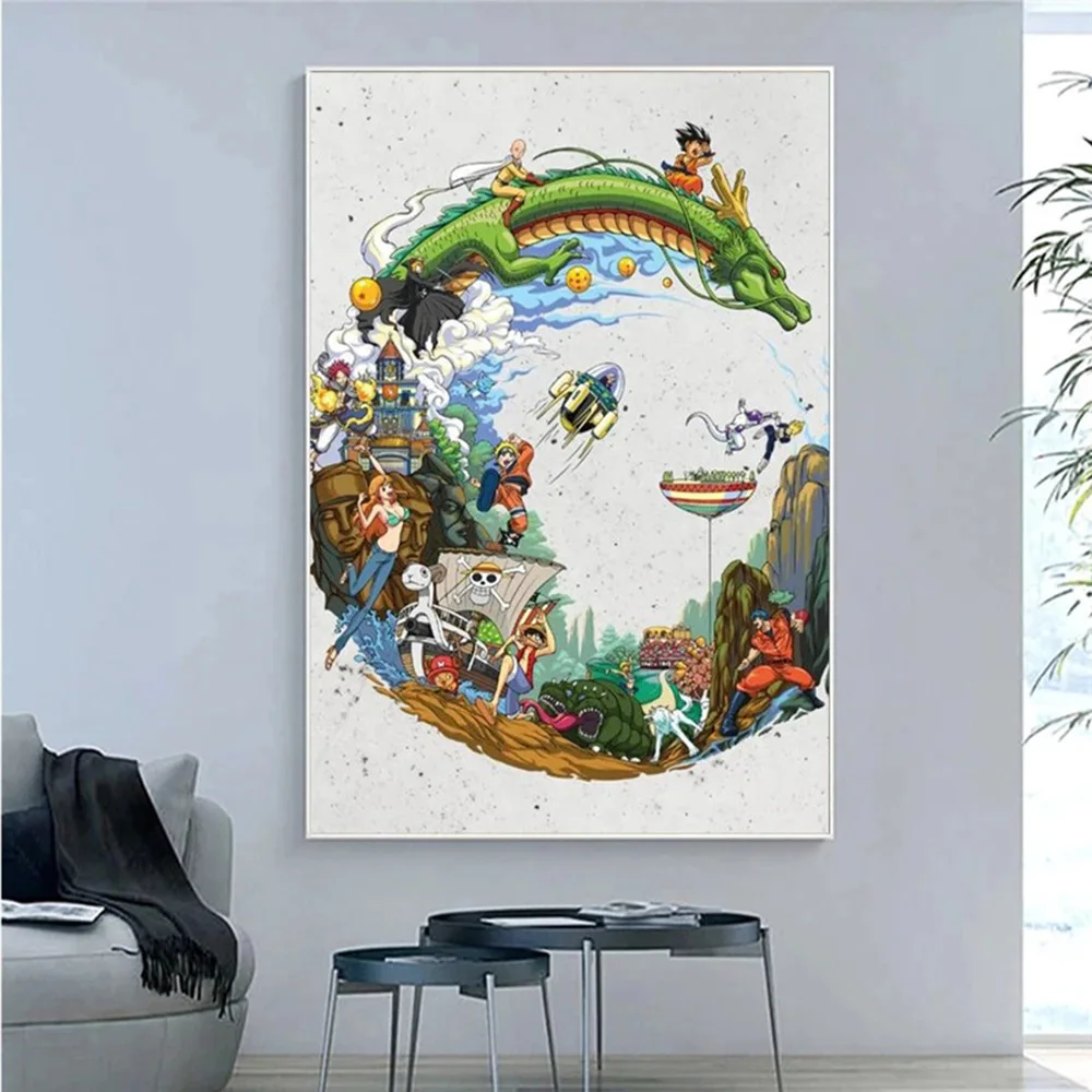 Bandai Dragon Ball Anime Posters Kids Bedroom Painting Home Decor Canvas Painting Wall Art HD Collect Gifts
Bandai Dragon Ball Anime Posters Kids Bedroom Painting Home Decor Canvas Painting Wall Art HD Collect Gifts