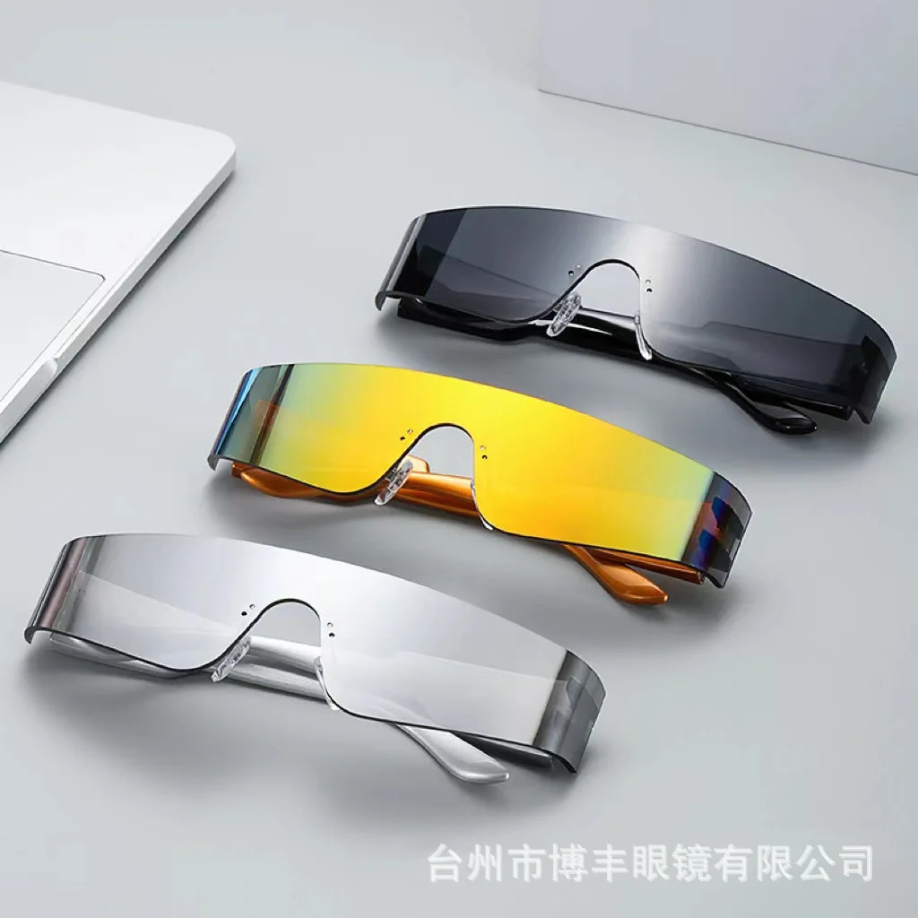 Emosnia 2000S Aesthetic Punk Sunglasses Men Women Fashion Eyewear Y2K Cool Future Technology Trend Goggles Bicycle Cycling Glass
Emosnia 2000S Aesthetic Punk Sunglasses Men Women Fashion Eyewear Y2K Cool Future Technology Trend Goggles Bicycle Cycling Glass